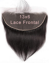 Peruvian Water Wave Human Hair Weave Natural Black 4 Bundles with 13x6 Lace Frontal Grade 15A
