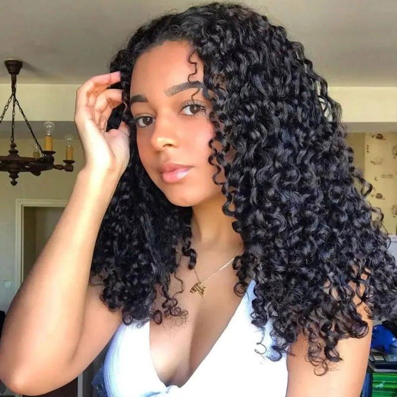 Brazilian Bob 5x5 Closure Natural Black Classic 12A Virgin Human Hair Wear & Go Drawstring Wig